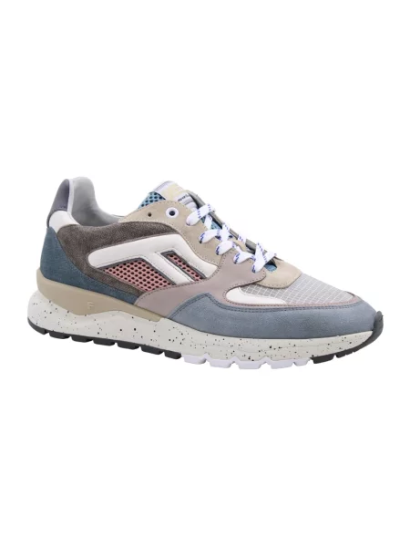 Sneakersy Floris Van Bommel niebieskie