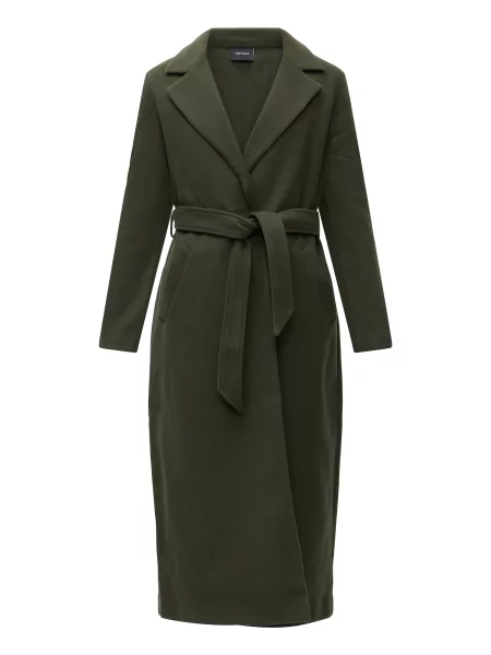 VERO MODA Palton de primăvară-toamnă VMFORTUNEAYA pin verde
