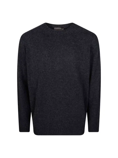 Sweter Filippo De Laurentiis wełniany szary