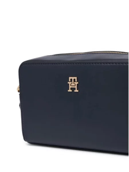TOMMY HILFIGER Torba preko ramena JOY mornarsko plava / svijetlo crvena / prljavo bijela