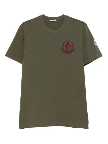 Majica Moncler s vezom zelena