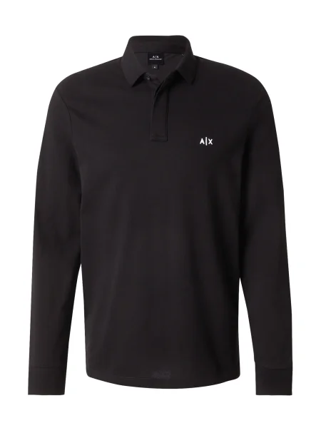 ARMANI EXCHANGE Tricou negru