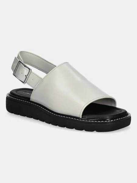 Calvin Klein Jeans sandale SQ MOLDED SANDAL SLING MG LTH bej