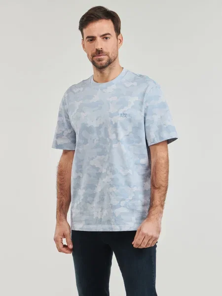 Tričko Armani Exchange modrá