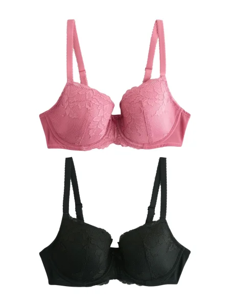 Next Sutien roz negru