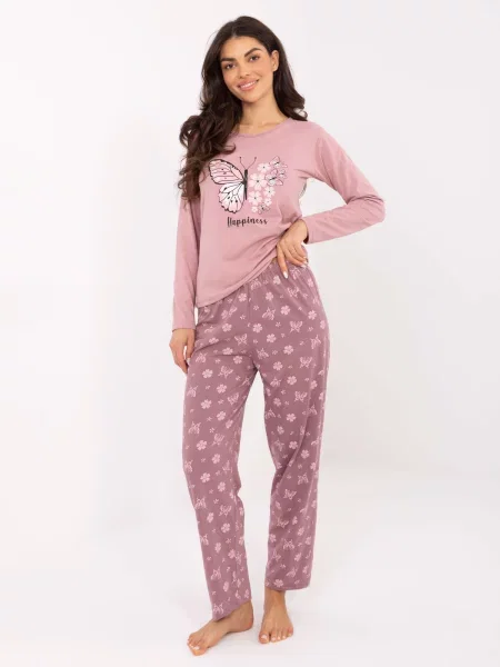 Piżama Forever Pink biała