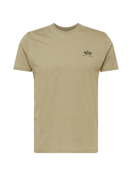 ALPHA INDUSTRIES Tricou oliv negru