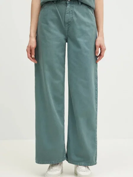 Джинси Carhartt WIP Jens Pant висока посадка