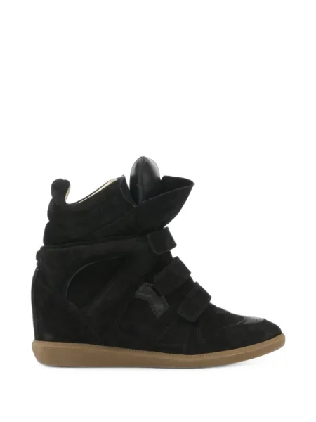 Sneakerși Isabel Marant cu pană negru