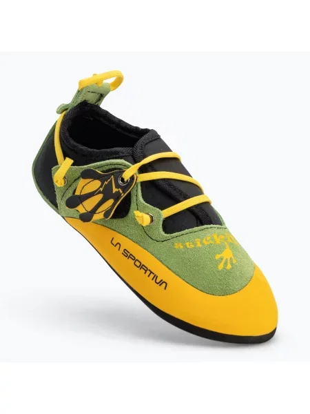 Încălțăminte de cățărare pentru copii La Sportiva Stickit lime/ yellow galben