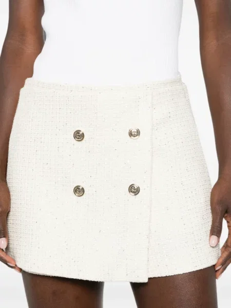 Pantaloni scurți Maje din tweed
