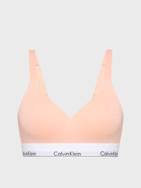 Бюстгальтер Calvin Klein помаранчевий