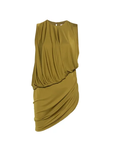 Decora top Abadia drapat verde