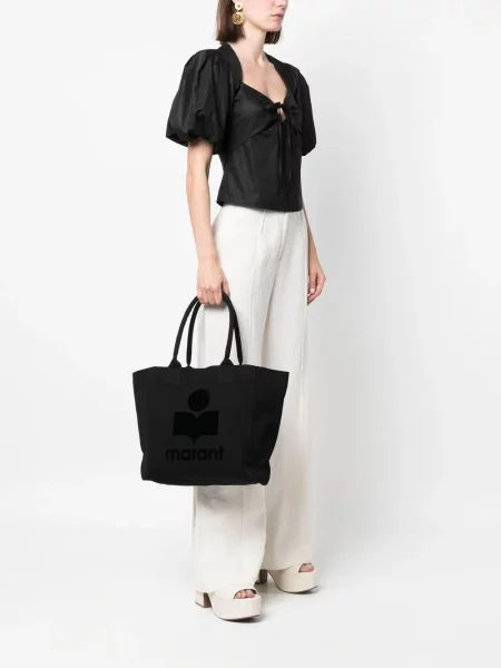 Geantă Isabel Marant negru