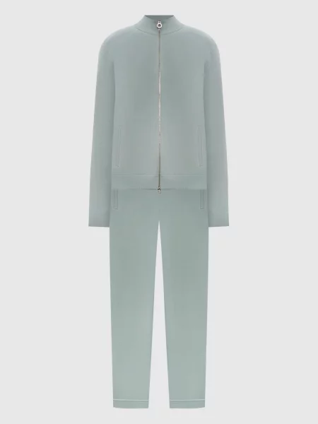 Костюмный спортивный костюм Stefano Ricci зеленый