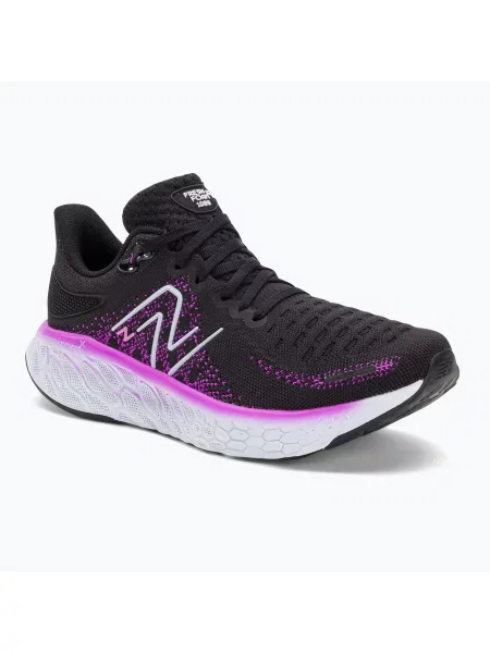 New Balance Fresh Foam black/purple běžecké boty černé