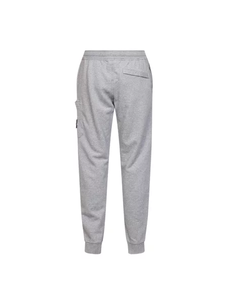 Spodnie cargo Stone Island z kamieniami szare