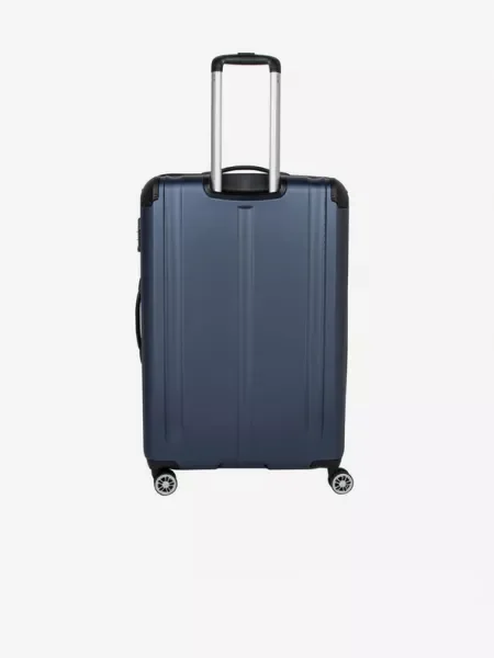 Travelite City 4w L Navy Bőrönd kék