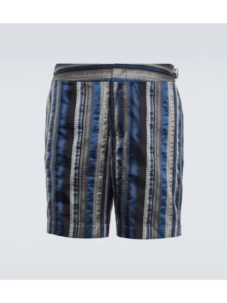 Plavalne hlačke Orlebar Brown modra