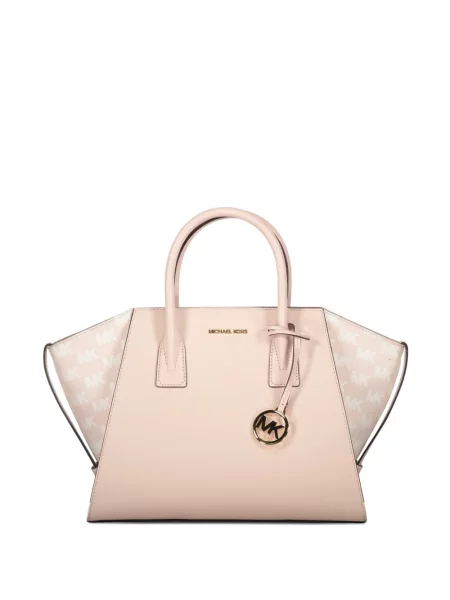 Geanta de piele Michael Kors din piele roz