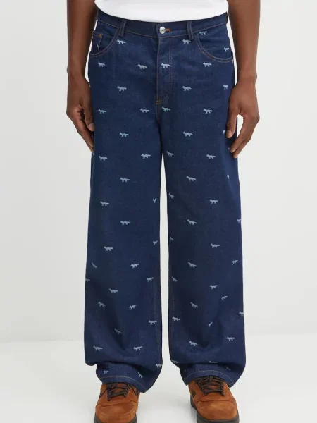 Džíny Maison Kitsuné Relaxed Denim