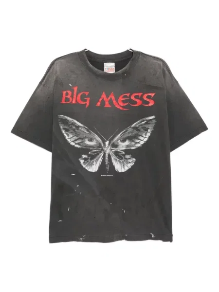 Tricou Saint Mxxxxxx cu imagine gri