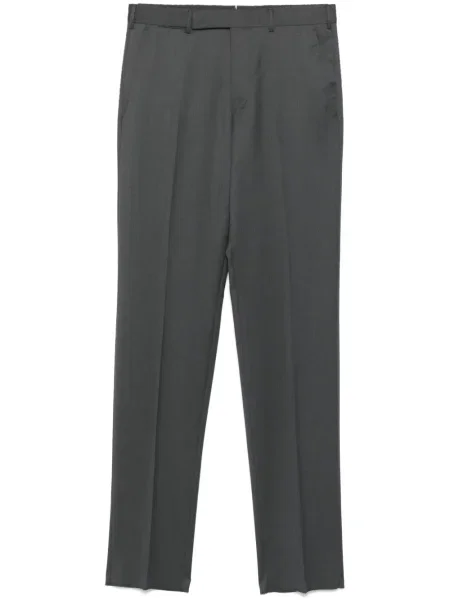 Pantaloni Zegna de lână gri