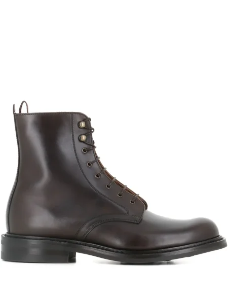 Botine Cheaney cu șireturi din dantelă maro