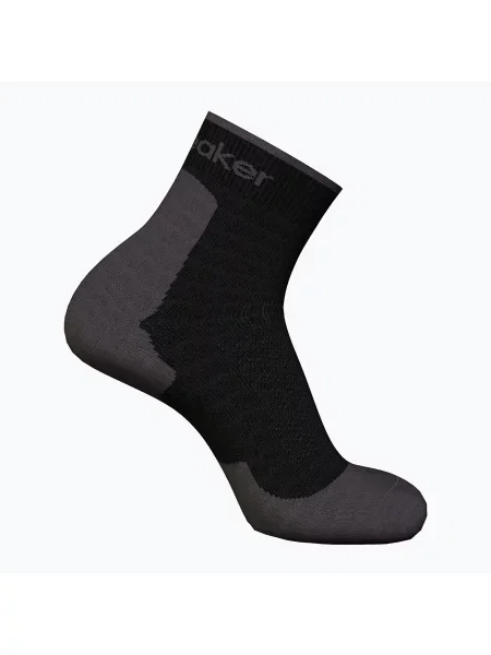 Trekingové ponožky Icebreaker Merino Hike+ Light Mini black/obsidian černé