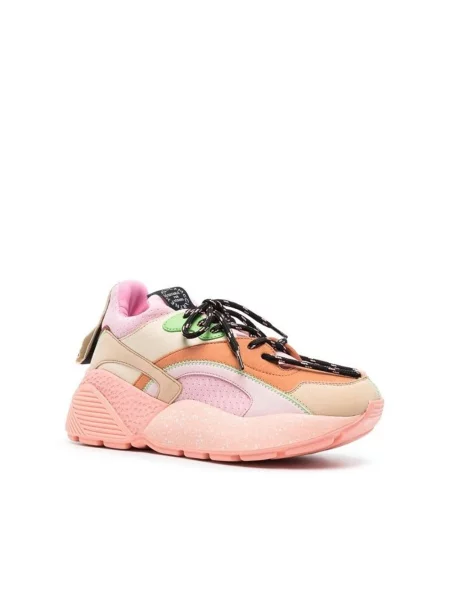 Lniane sneakersy Stella Mccartney chunky