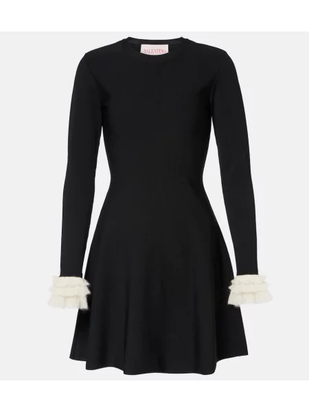 Rochie Valentino tricotate negru