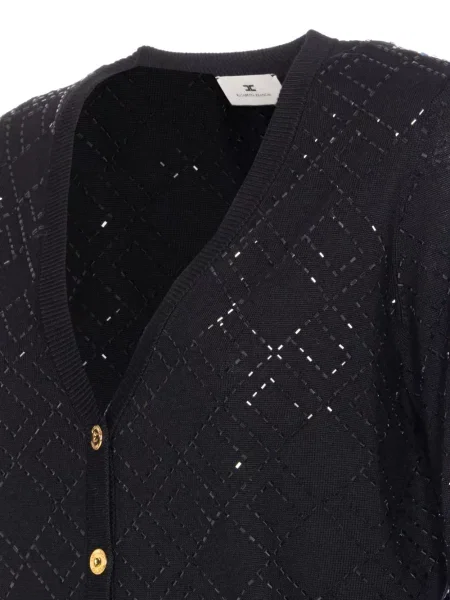 Cardigan Elisabetta Franchi negru