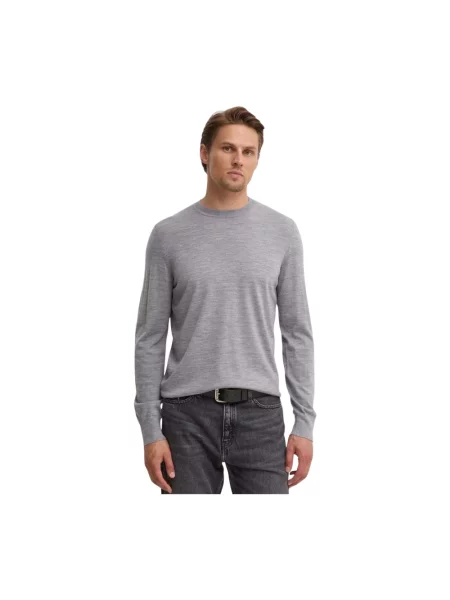 Sweter Theory wełniany szary