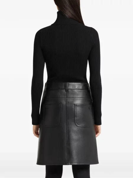 Pulover Courreges cu aplicații negru