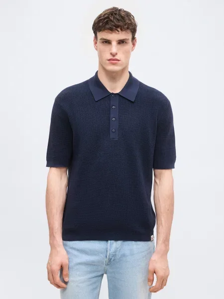 Tricou Calvin Klein Jeans albastru