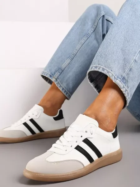 Sneakerși Inny alb