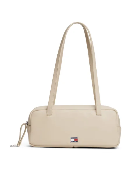Tommy Jeans Geantă pe umăr CITY bej
