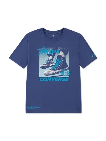 Converse tričko detské modrá