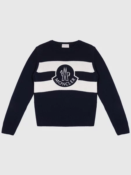 Детский свитер Moncler Enfant синий