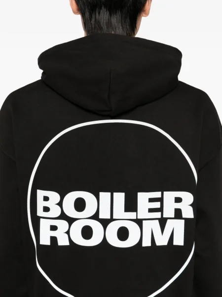 Hanorac cu glugă Boiler Room cu glugă negru