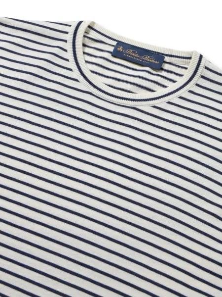 Tričko Brooks Brothers bílé