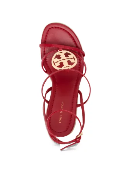 Éksarkú espadrilles Tory Burch piros