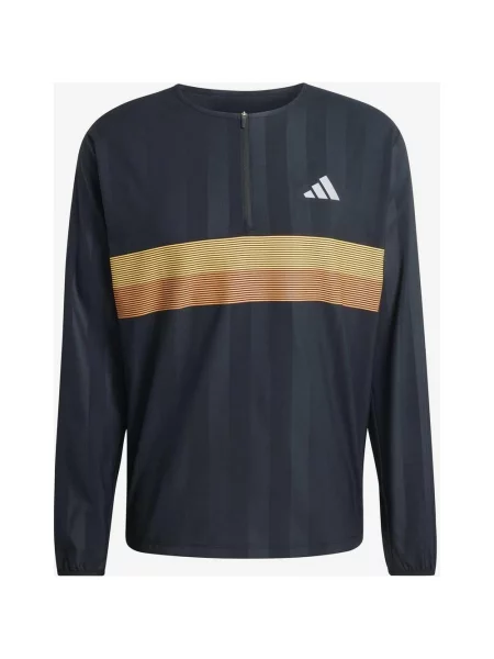 Koszulka adidas Seasonal z długim rękawem czysta czerń S czarna