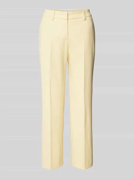 Chinosy o skróconym kroju regular fit model ‘OLESSA’ Raffaello Rossi