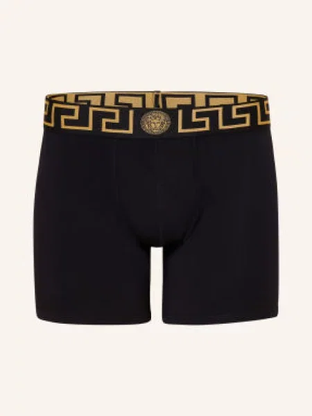 Versace Bokserki schwarz czarne