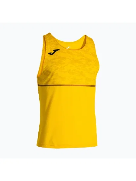 Мъжка тениска за бягане Joma Record III жълта