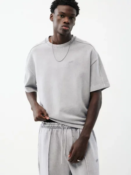 Pull&Bear Mikina STWD' šedá