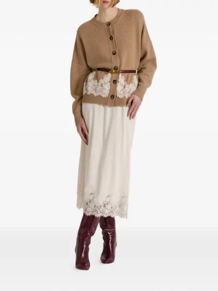 Cardigan Alberta Ferretti din dantelă