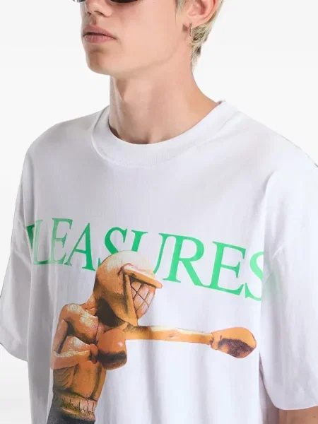 Tricou Pleasures alb
