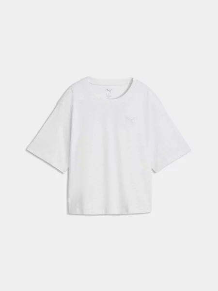 Футболка PUMA Class Relaxed Tee комбінований верх білий